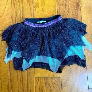 Truly me | sparkly black gray and purple tutu
